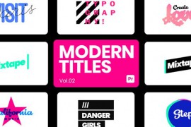 Modern Titles 02 for Premiere Pro 44573452