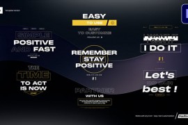 Stylish Titles For Premiere Pro 49187225