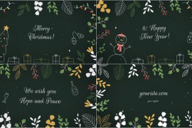 Christmas Greeting Cards | Mogrt 42344448
