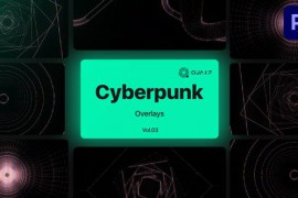 Cyberpunk Overlays for Premiere Pro Vol. 03 47591419