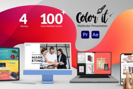 Color it - Multicolor Web and App Promo 36709280
