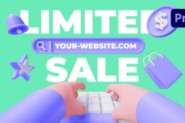 Cute 3D Sale Promo 52599743