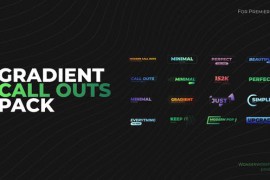 Gradient Call Outs | MOGRT 52453073