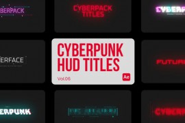 Cyberpunk HUD Titles 06 For After Effects 45587347