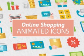 Online Shopping Modern Flat Animated Icons - Mogrt 41902235