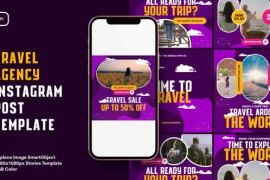 Travel Agency Instagram Post | MOGRT 42315886