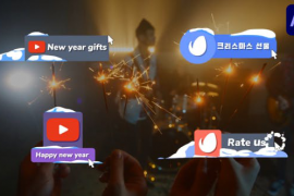 Snow Social Media Lower Thirds for After Effects 49939422