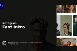 Fast Intro Vertical Reel for Premiere Pro 51656005
