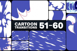Cartoon Transitions for After Effects 50939202
