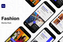 Fashion Stories Pack Video Display After Effect Template 44313068