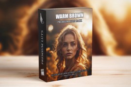 Golden Hour Warm Brown Moody Cinematic LUTs Pack 49884192