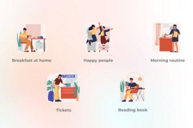 Happy People - Flat Concept of Smiling People 49280636