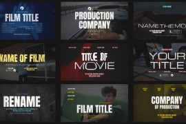 Cinematic Titles V2 | AE 48938791