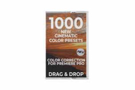 AKVStudios 1000+ Cinematic Color Presets