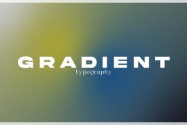 Gradient - Typography / AE 47361958