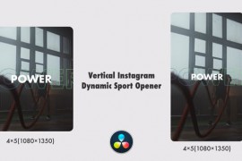 Vertical Instagram Dynamic Sport Opener 45504441
