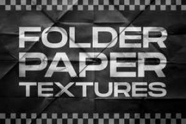 20 Folded Paper Textures Collection