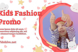 Kids Fashion Promo Sale Slideshow | MOGRT 45848654