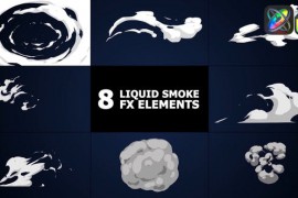 Liquid Smoke Elements | FCPX 51569586