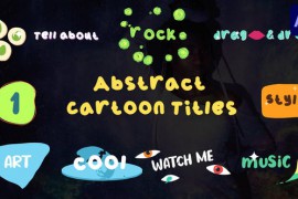 Abstract Cartoon Titles for After Effects 46499647