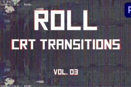 CRT Roll Transitions for Premiere Pro Vol. 03 46488250