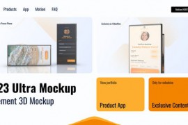 App Promo 3D Phone Mockup 49665489