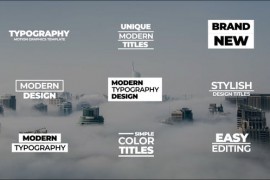 Modern Titles | FCPX & Apple Motion 44438400