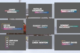 Gradient Lower Thirds | After Effects 47174464