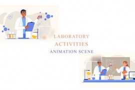 Laboratory Animation Scene 43066672