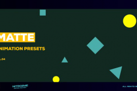 Matte Motion Presets Vol. 04 47667849