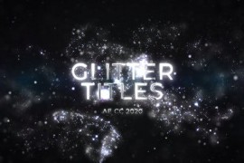 Luxury Silver Glitter Titles 44317131