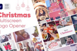 Christmas Multiscreen Logo Opener For Premiere Pro 49128020