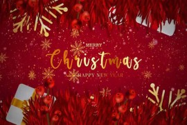 Merry Christmas And Happy New Year Opener 3 MOGRT 49533113