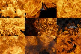 Massive Fire Transitions Pack 36420320