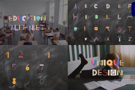 Education Art Alphabet | Premiere Pro MOGRT 47057474