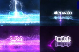 Thunder Impact Logo for Premiere Pro 48726619