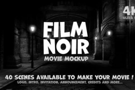 Film Noir - Movie Mockup 36150254