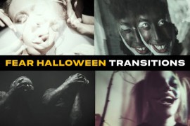 Fear Halloween Transitions | Premiere Pro 48661970