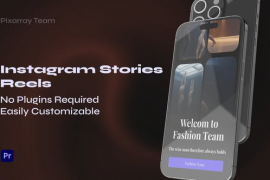 Fashion Instagram Stories MOGRT 