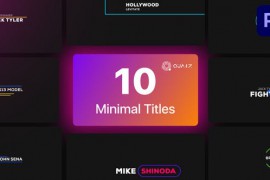 Minimal Titles for Premiere Pro Vol. 02 44827849