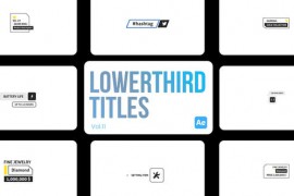 Lowerthird Titles 11 for After Effects 45297601
