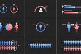 People & Human Infographic | Premiere Pro 46106928