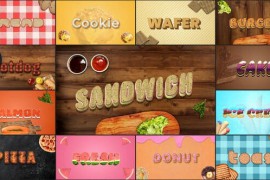 Food Text Effects 52620448