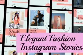Elegant Fashion Instagram Story and Reel 47297115