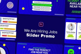 We Are Hiring Jobs Slider Promo MOGRT 46206991