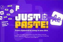 Free Download:Aescripts JustPaste v1.2.1