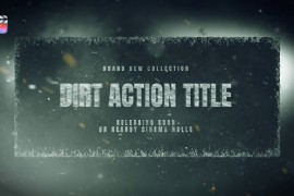 Dirt Action Title Design 50629099