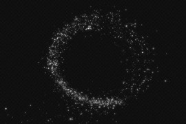 Snow Particles Trails 49756960