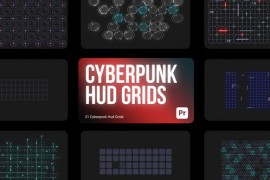Cyberpunk Grid for Premiere Pro 44755717