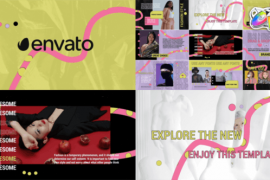 Colorful Stylish Slides for FCPX 50940309